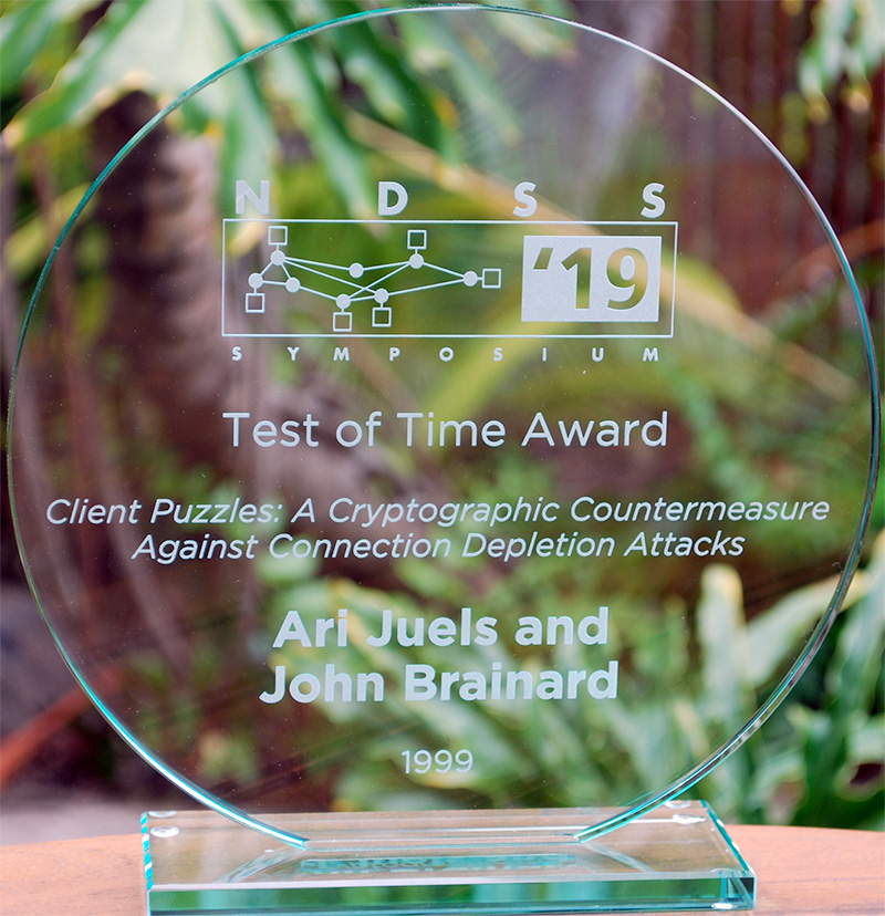 Test of time award